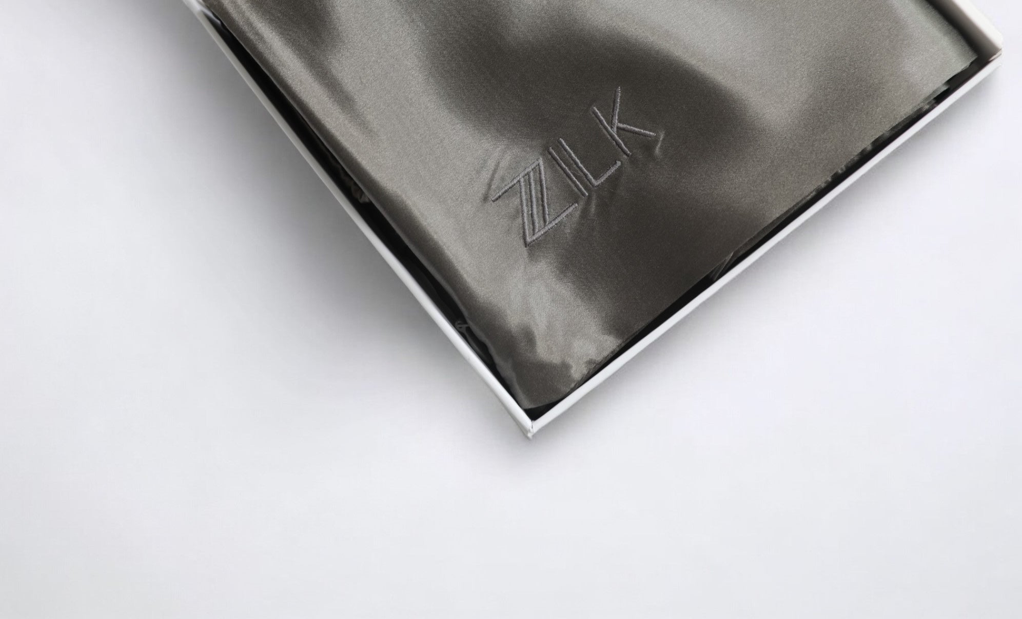 Beauty Silk Pillowcase 100% Mulberry 25 Momme | Charcoal Grey