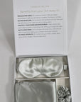 Beauty Silk Sleep Kit 100% Mulberry 25 Momme | Steel Grey