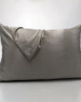 Beauty Silk Sleep Kit 100% Mulberry 25 Momme | Charcoal Grey
