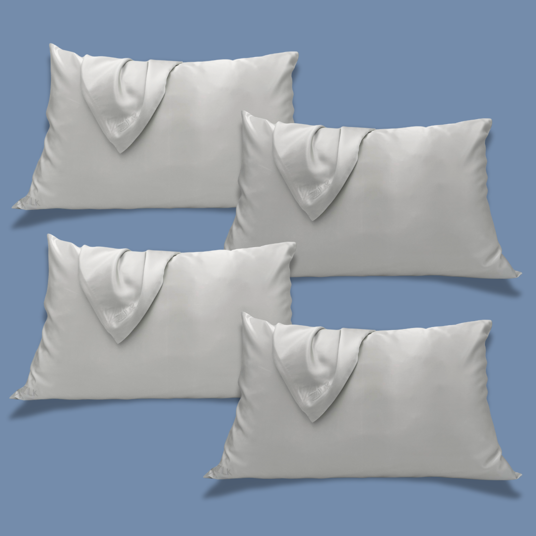 4x Pillowcase Bundle | Steel Grey