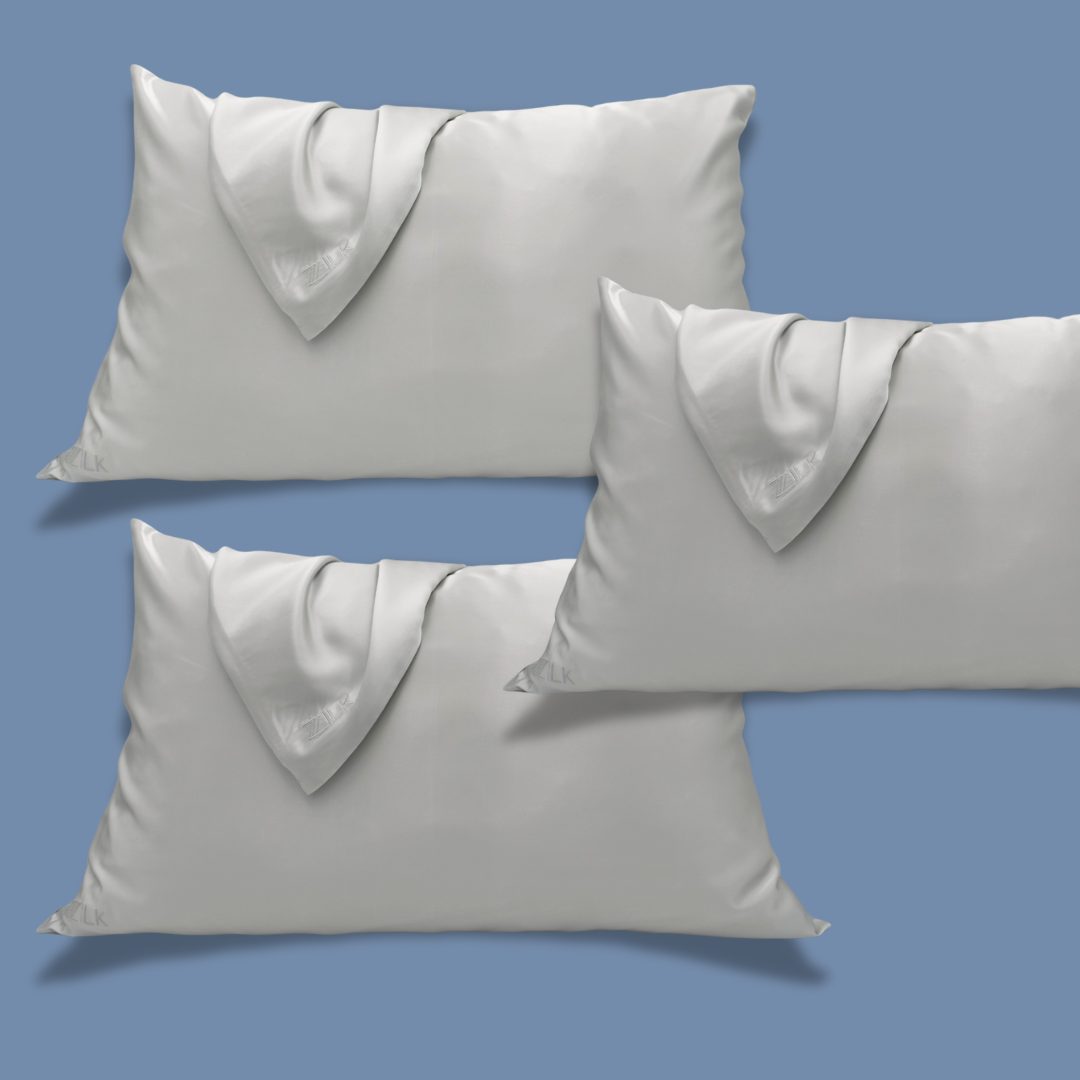 3x Pillowcase Bundle | Steel Grey