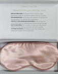 Premium 100% Silk Sleep mask | 25 Momme | Light Pink