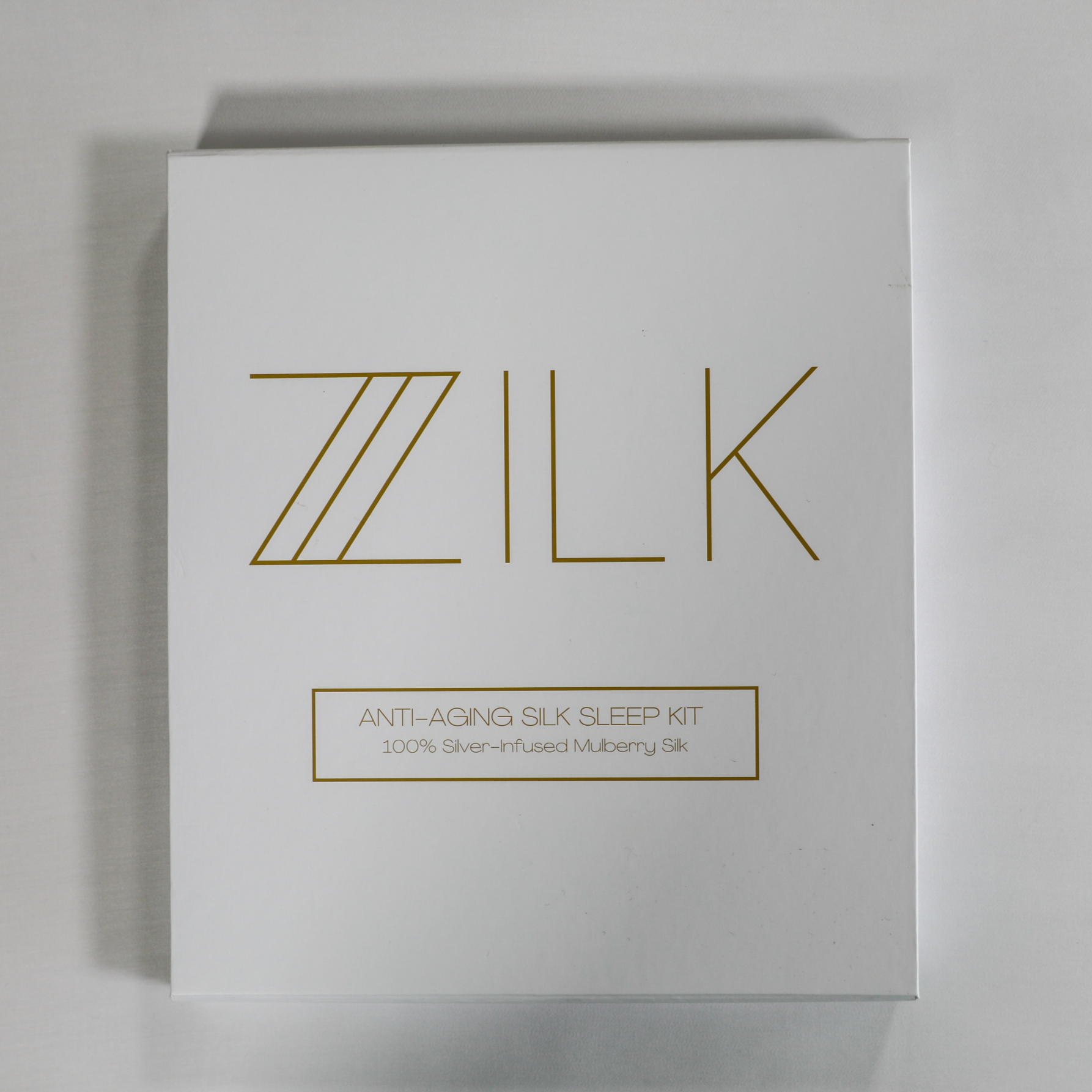 Beauty Silk Sleep Kit 100% Mulberry 25 Momme | Ivory White