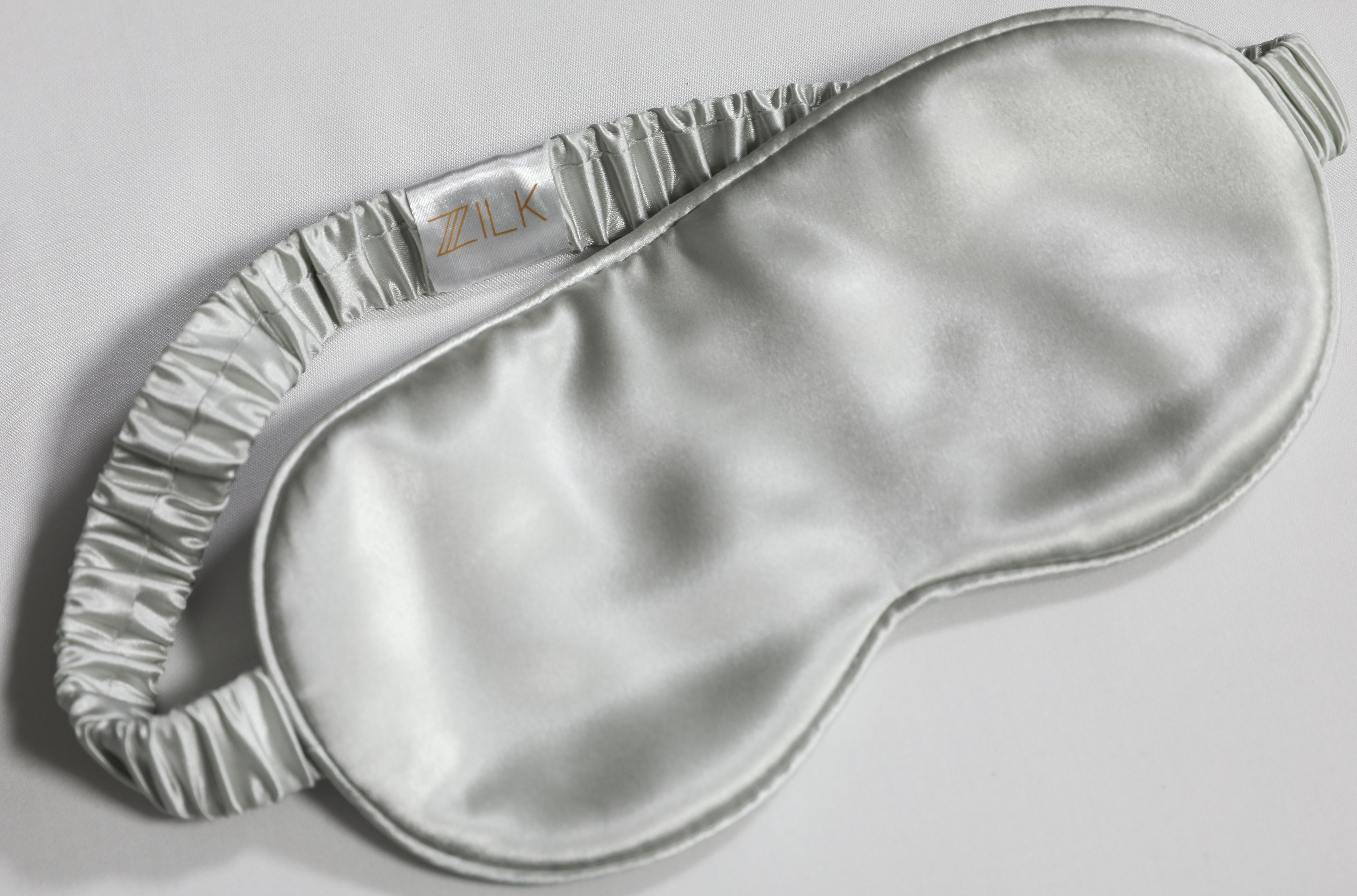Premium 100% Silk Sleep mask | 25 Momme | Steel Grey