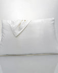 Beauty Silk Pillowcase 100% Mulberry 25 Momme | White