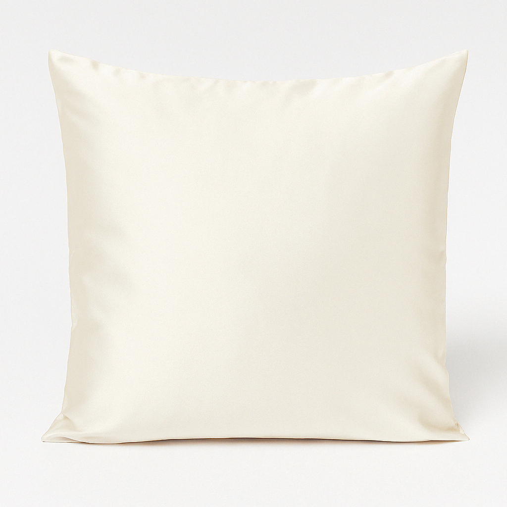 100% Silk Pillowcase 25 Momme Quality Anti-Acne -Aging -Frizz | Ivory