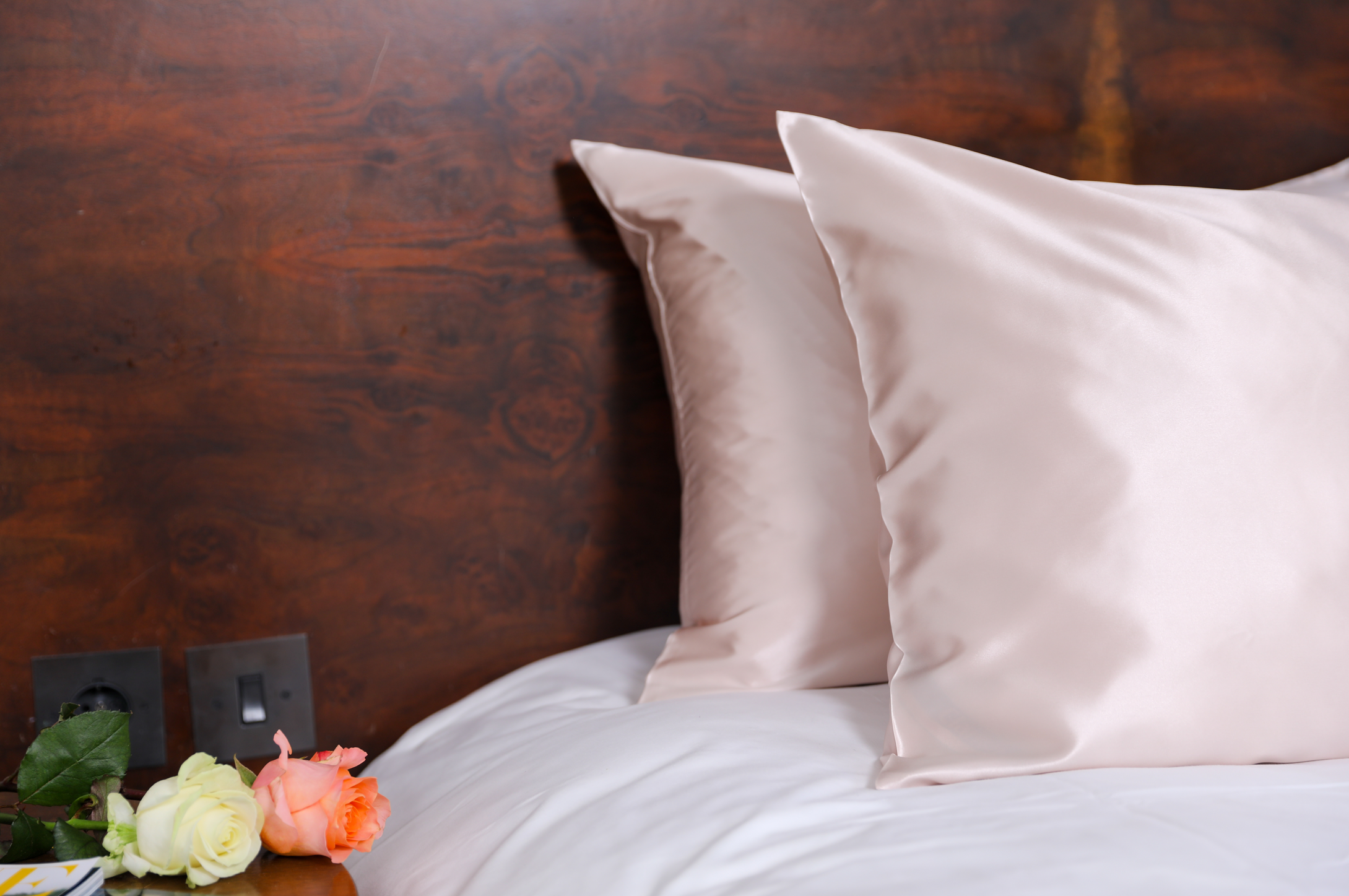2x Silk Pillowcase Bundle 25 Momme Highest Quality | Light Pink Set of 2