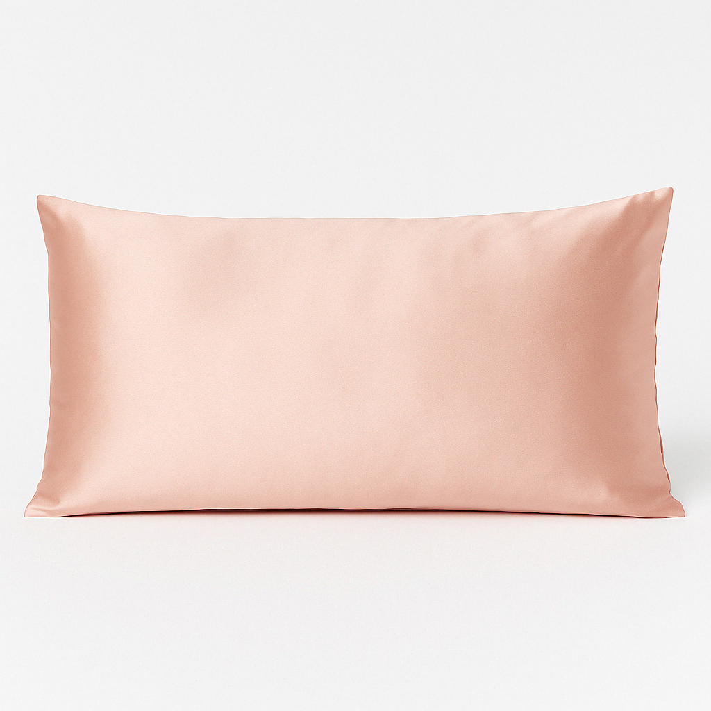 100% Zijde Kussensloop 25 Momme Kwaliteit Anti-Acné -Aging -Pluis | Roze