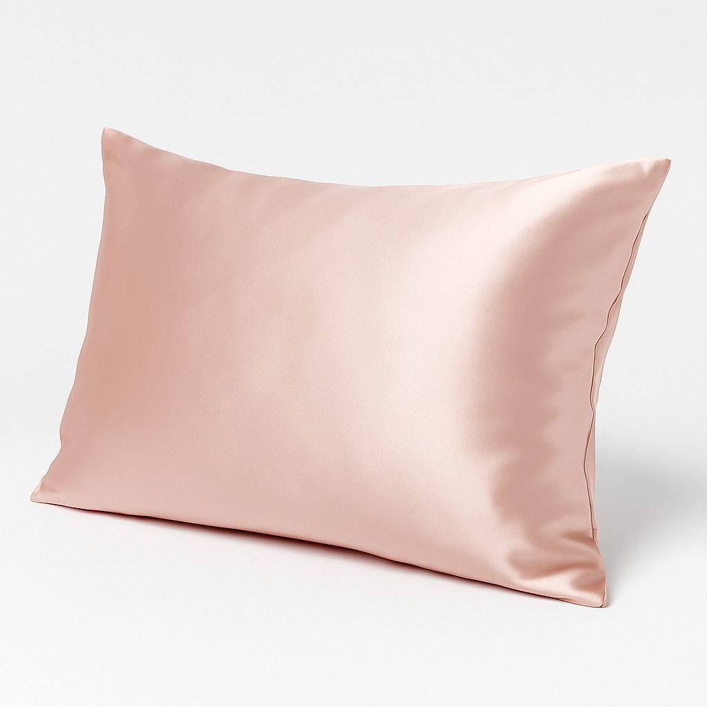 100% Zijde Kussensloop 25 Momme Kwaliteit Anti-Acné -Aging -Pluis | Roze