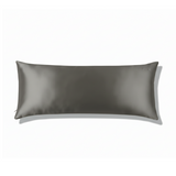 ZILK Darkgray silk pillowcase full view