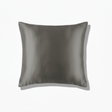 ZILK Darkgray silk pillowcase full view
