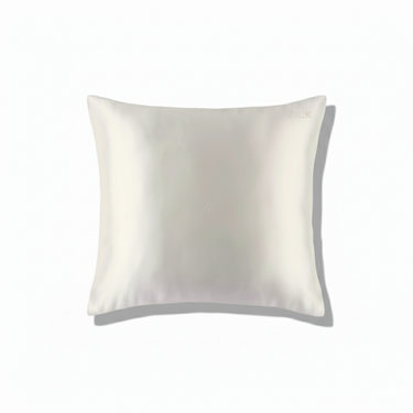 ZILK ivory silk pillowcase full view