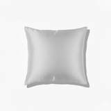 ZILK LightGray silk pillowcase full view