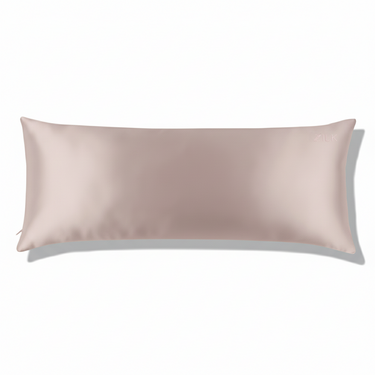 ZILK LightPink silk pillowcase full view