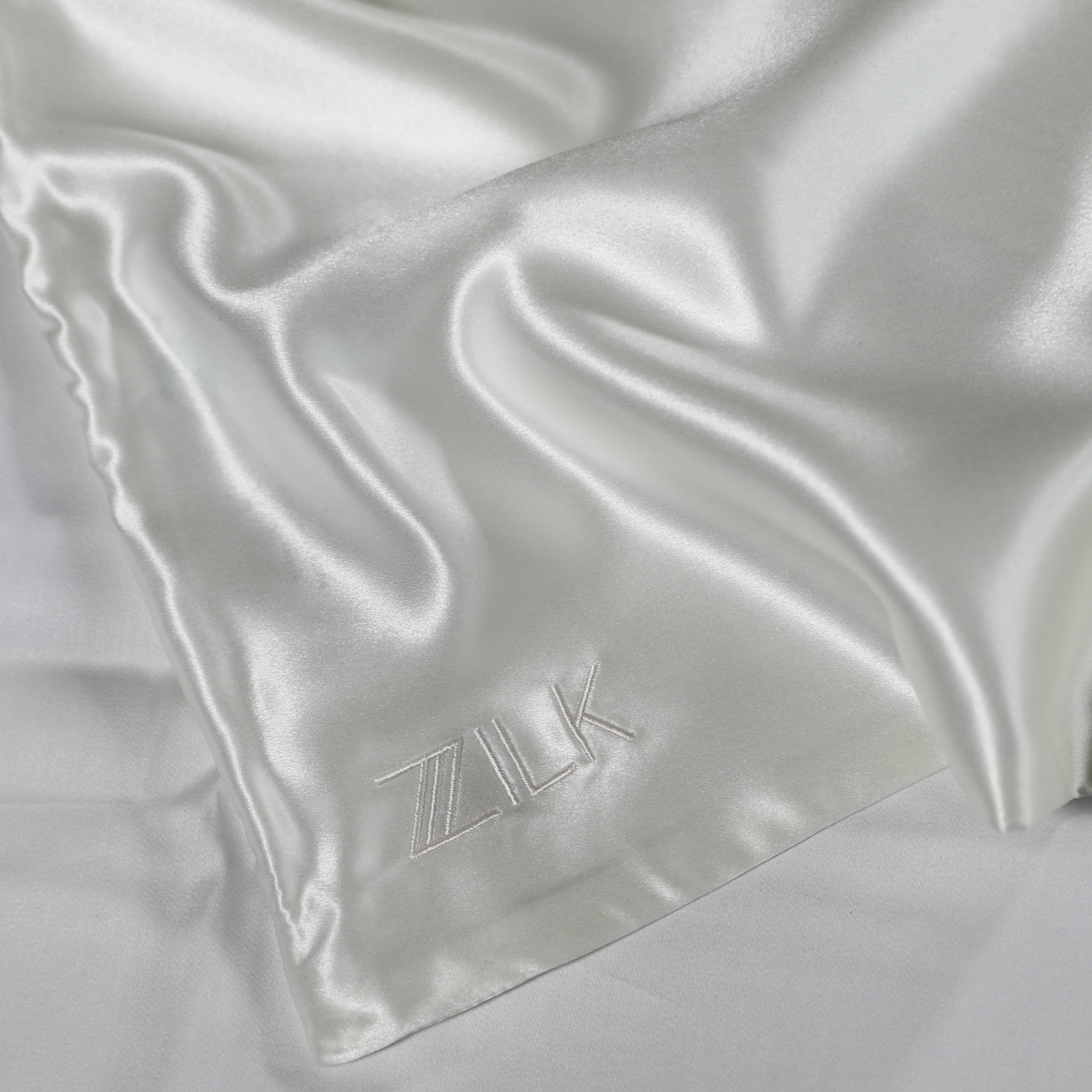 Silk Pillowcase 100% Mulberry 25 Momme | White