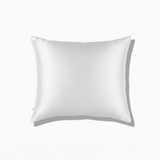 ZILK white silk pillowcase full view